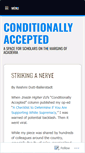 Mobile Screenshot of conditionallyaccepted.com